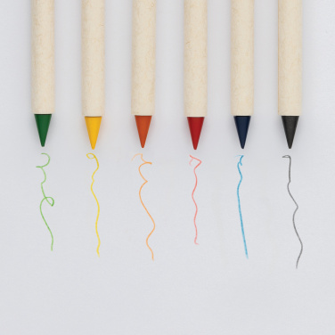 Logotrade mainoslahja tuotekuva: Micki GRS infinity 6kpl värityskynäsarja