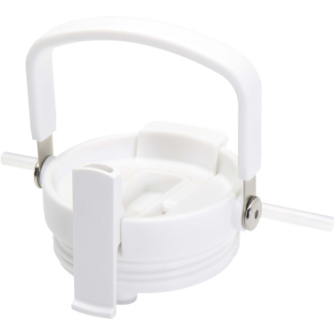 Logotrade mainoslahjat kuva: Bronx 900 ml:n RCS-sertifioidusta kierrätetystä ruostumattomasta teräksestä valmistettu kuparityhjiöeristetty juomamuki, jossa on kaksitoiminen kansi