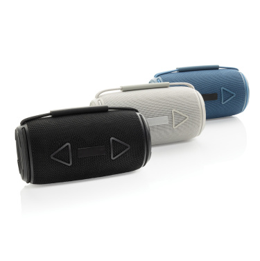 Logotrade mainoslahjat ja liikelahjat tuotekuva: Prisma RCS -kierrätysmuovinen 16 W vedenpitävä kaiutin, IPX4