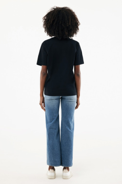 Logo trade liikelahja mainoslahja tuotekuva: IQONIQ Nikko -painavampi t-paita, kierrätyspuuvilla