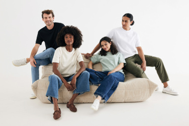 Logotrade liikelahja mainoslahja kuva: IQONIQ Nikko -painavampi t-paita, kierrätyspuuvilla