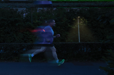 Logotrade liikelahja tuotekuva: Lumi Sprint RCS rplastic LED-ladattava juoksulamppu