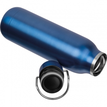 Logo trade mainoslahja ja liikelahja tuotekuva: Ruostumattomasta teräksestä valmistettu BORGHOLM-vesipullo