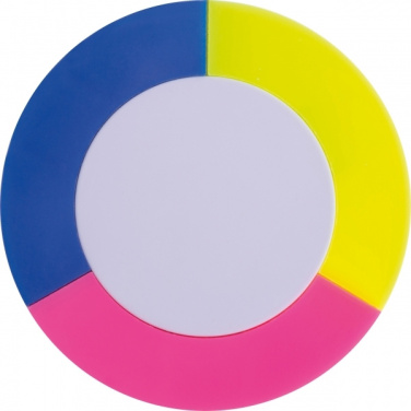 Logotrade liikelahja tuotekuva: 3-in-1 korostuskynä ANDORRA