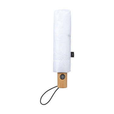 Logo trade liikelahja mainoslahja tuotekuva: Michiganin taitettava RCS RPET sateenvarjo 21 tuumaa