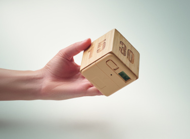 Logotrade mainoslahja tuotekuva: Bambu twist ajastin