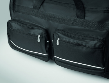 Logotrade mainostuote tuotekuva: Duffelivetolaukku 600D RPET