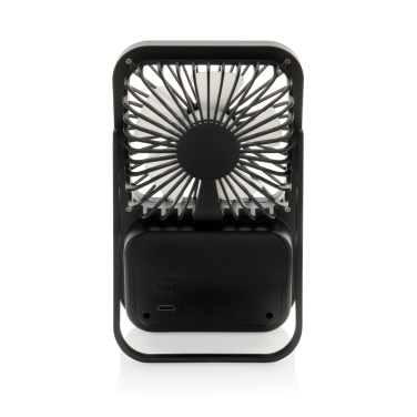 Logotrade liikelahjat mainoslahjat tuotekuva: Aervina RCS-kierätysmuovinen ladattava tuuletin