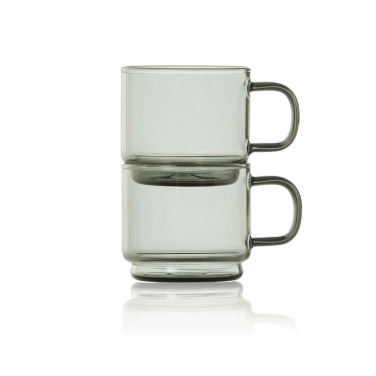 Logo trade mainoslahja kuva: AdHoc Impact -espressokupit 70 ml, 2 kpl:n sarja