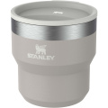 Stanley Stay Hot 295 ml ruostumattomasta teräksestä valmistettu eristetty pinottava muki, Harmaa