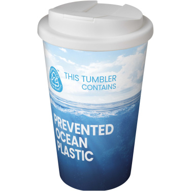 Logotrade mainostuotet kuva: Brite-Americano® POP 350 ml eristetty muki, jossa on roiskesuojattu kansi