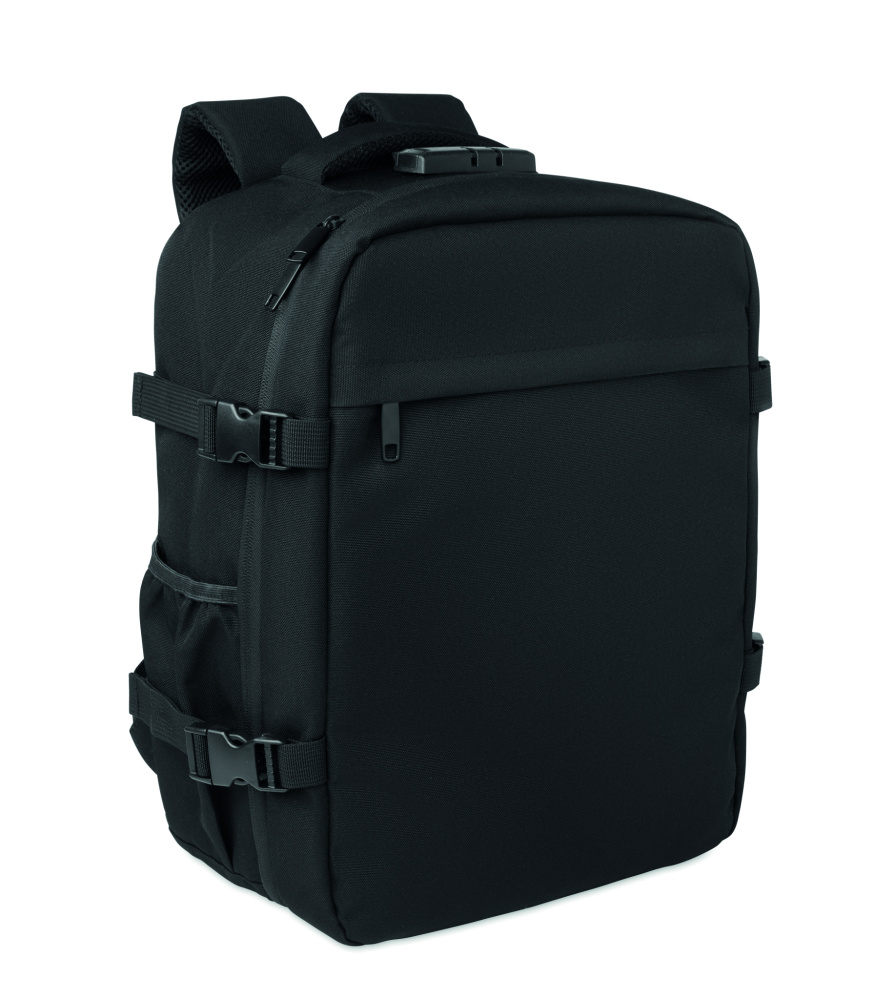 Logo trade mainoslahjat tuotekuva: 15" RPET-reppulukko 20L