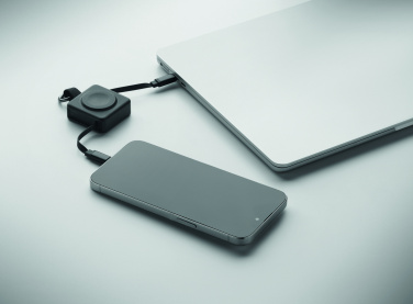 Logo trade liikelahjat tuotekuva: Kelautuva 100 W:n USB-C-kaapel