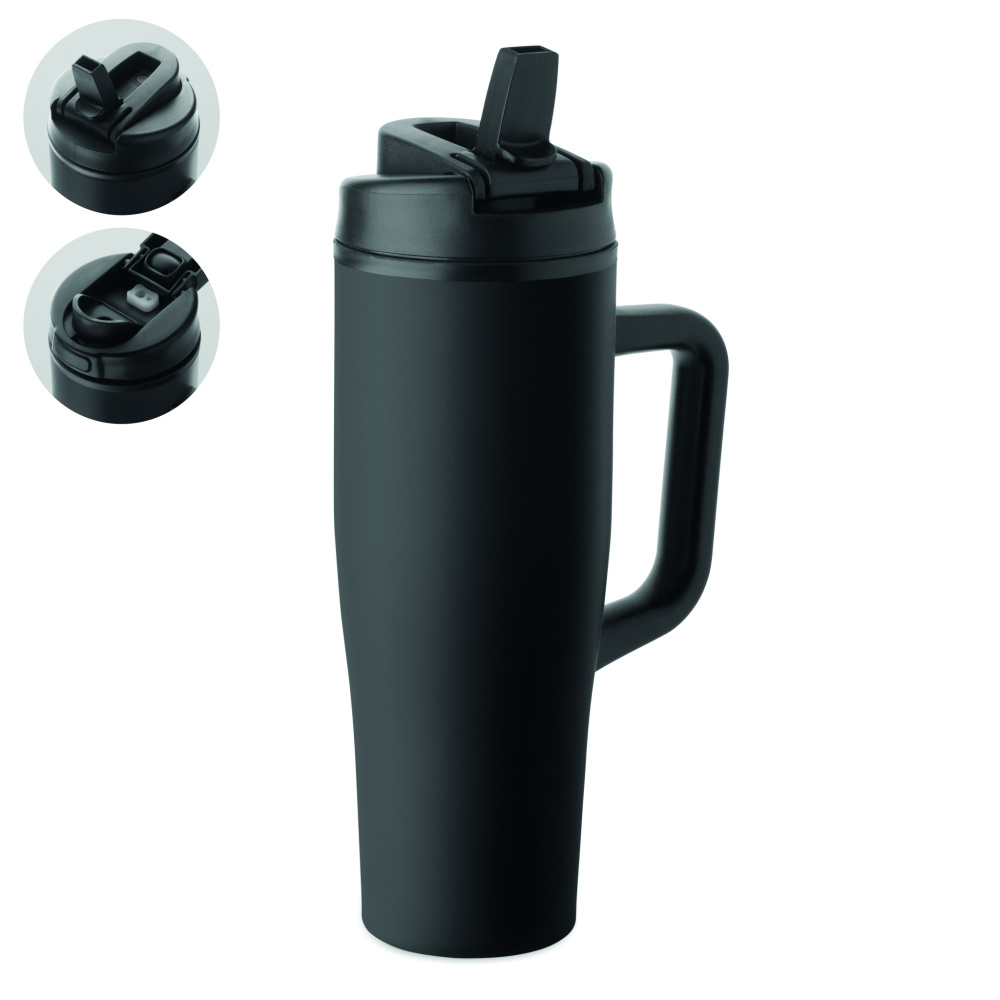 Logo trade liikelahjat mainoslahjat kuva: Kaksiseinäinen muki 900ml