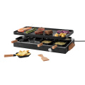 BOSKA Raclette Gourmet Party, 8 hengelle (EU-tyyppi F), musta
