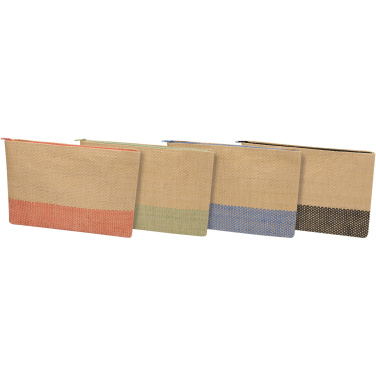 Logo trade mainostuote kuva: Rhythm vetoketjullinen pussi, olkipaperia, 3 l