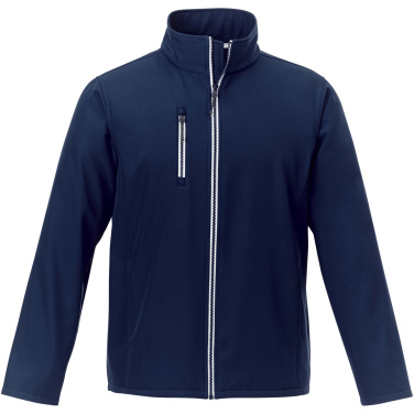 Logotrade mainoslahja ja liikelahja kuva: Orion softshell-takki miesten GRS-kierrätysmateriaalista valmistettu