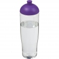 H2O Active® Tempo 700 ml sportinis buteliukas su kupolu dangteliu, Skaidrus / violetinis