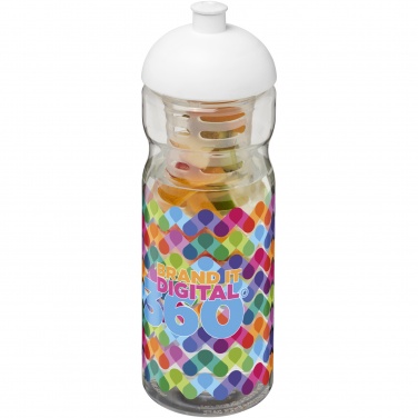 Logotrade dovana nuotrauka: H2O Active® Base 650 ml kupolo dangtelis sportinis buteliukas ir infuzija