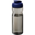 H2O Active® Eco Base 650 ml sportinis buteliukas su atverčiamu dangteliu, Medžio anglis / Karališkoji mėlyna