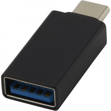 Logotrade verslo dovanos nuotrauka: ADAPT aliuminio USB-C prie USB-A 3.0 adapterį