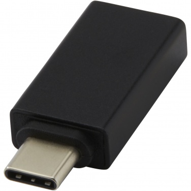 Logotrade dovana nuotrauka: ADAPT aliuminio USB-C prie USB-A 3.0 adapterį