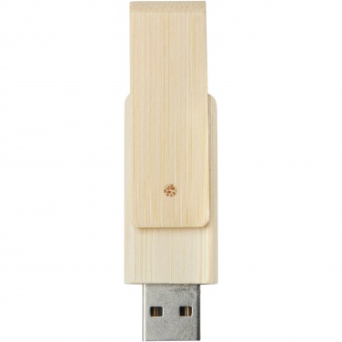 : Pasukite 8 GB bambuko USB atmintinę