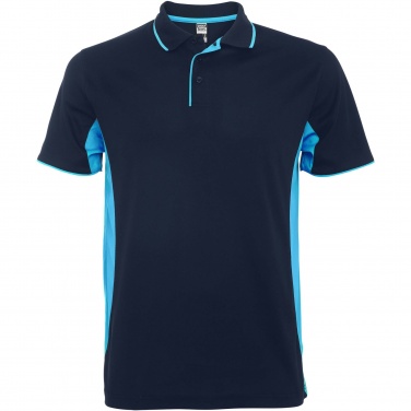 Logotrade firminės dovanos nuotrauka: Montmelo unisex sportinis polo trumpomis rankovėmis