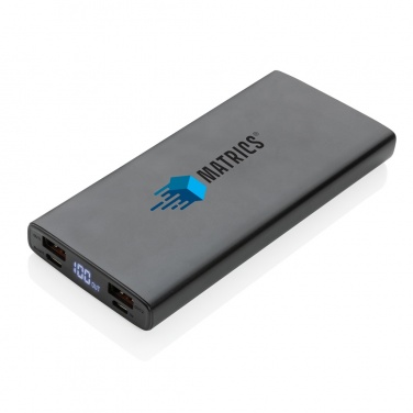 Logotrade verslo dovanos nuotrauka: Aliuminis 18W 10.000 mAh PD Powerbank