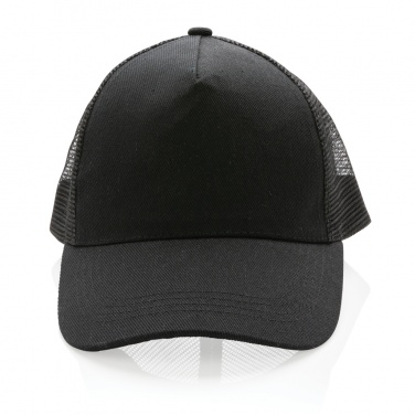 : Impact AWARE™ Brushed rctton 5 panel trucker cap, 190gr