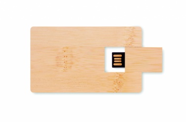 Logotrade dovana nuotrauka: 16 GB bambuko USB korpusas