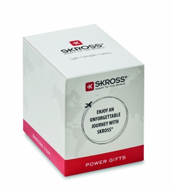 Logotrade firminės dovanos nuotrauka: Skross World to Europe USB 12W