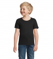 PIONEER KIDS T-SHIRTORGANIC, Giliai juoda