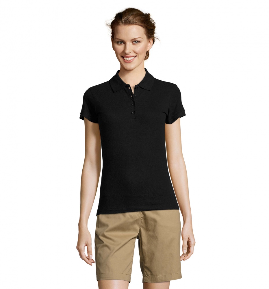 Logotrade verslo dovanos nuotrauka: PEOPLE WOMEN POLO 210g