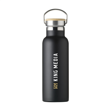 Logotrade verslo dovanos nuotrauka: Nordvik RCS Recycled Steel 500 ml geriamasis butelis