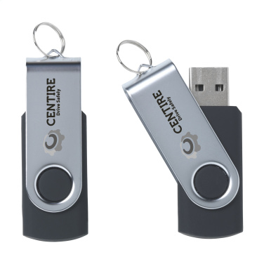 Logotrade verslo dovanos nuotrauka: USB Twist iš sandėlio 4 GB