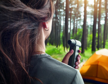 Logotrade reklaminės dovanos nuotrauka: Nešiojamas turbo ventiliatorius