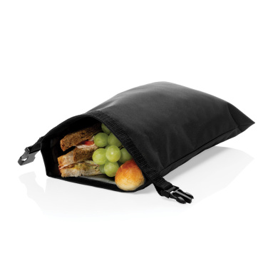 Logotrade reklaminiai produktai nuotrauka: „Snackstrap AWARE™“ sulankstomas pietų maišelis iš RPET medžiagos, 30 x 20 cm