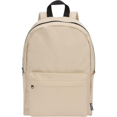 Logotrade reklaminiai produktai nuotrauka: „Byron 14“ GRS perdirbto miesto nešiojamojo kompiuterio kuprinė, 16 l