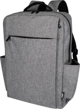 Logotrade reklaminiai produktai nuotrauka: Libra 15" GRS perdirbto nešiojamojo kompiuterio kuprinė 15L