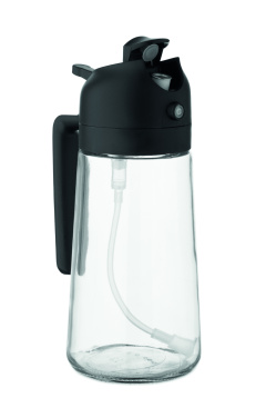 Logotrade firminės dovanos nuotrauka: Stiklinis aliejaus dozatorius ir purkštuvas