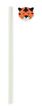 Logotrade verslo dovanos nuotrauka: Medinis pieštukas gyvūno formos