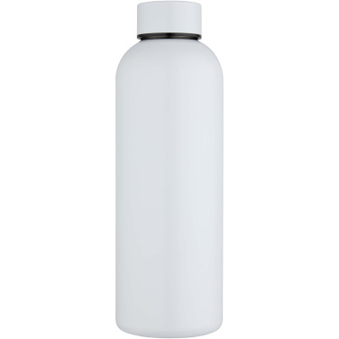Logotrade verslo dovanos nuotrauka: 750 ml talpos sublimacinis RCS perdirbto nerūdijančio plieno vandens butelis, pagamintas iš spyruoklinio audinio