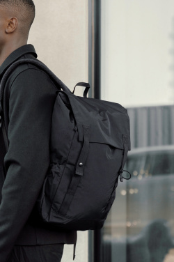 Logotrade reklaminiai produktai nuotrauka: KENTO URBAN RCS perdirbto nailono kasdieninė kuprinė