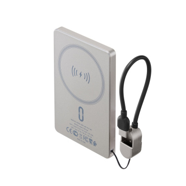 Logotrade firminės dovanos nuotrauka: Belaidis išorinis akumuliatorius „Magsafe VA2616“, 15 W, 5000 mAh, „RIVACASE“