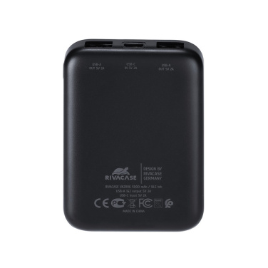 Logotrade firminės dovanos nuotrauka: Išorinė baterija VA2006 5000 mAh RIVACASE
