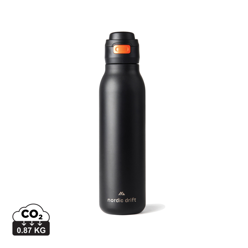 Logotrade verslo dovanos nuotrauka: Nordic Drift Trail RCS viensienis vandens butelis 750 ml