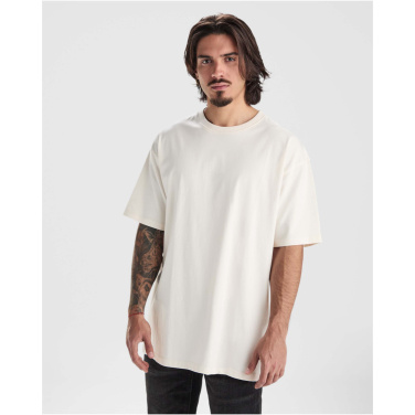 Logotrade dovana nuotrauka: Bull trumpomis rankovėmis unisex oversize marškinėliai