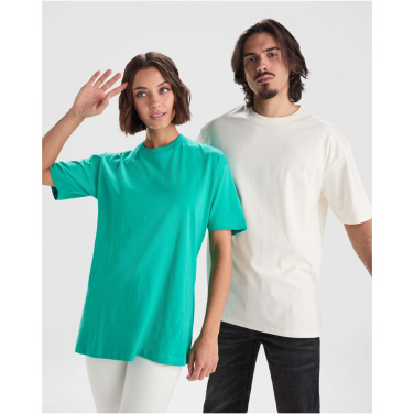 Logotrade firminės dovanos nuotrauka: Bull trumpomis rankovėmis unisex oversize marškinėliai