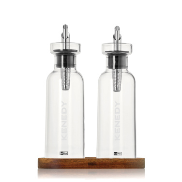 Logotrade reklaminės dovanos nuotrauka: AdHoc Menage AromaPour aliejaus ir acto pilstyklių rinkinys 300 ml